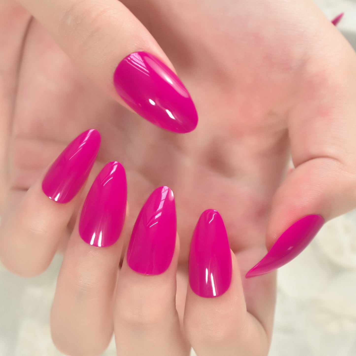 Fuchsia Fusion Nails