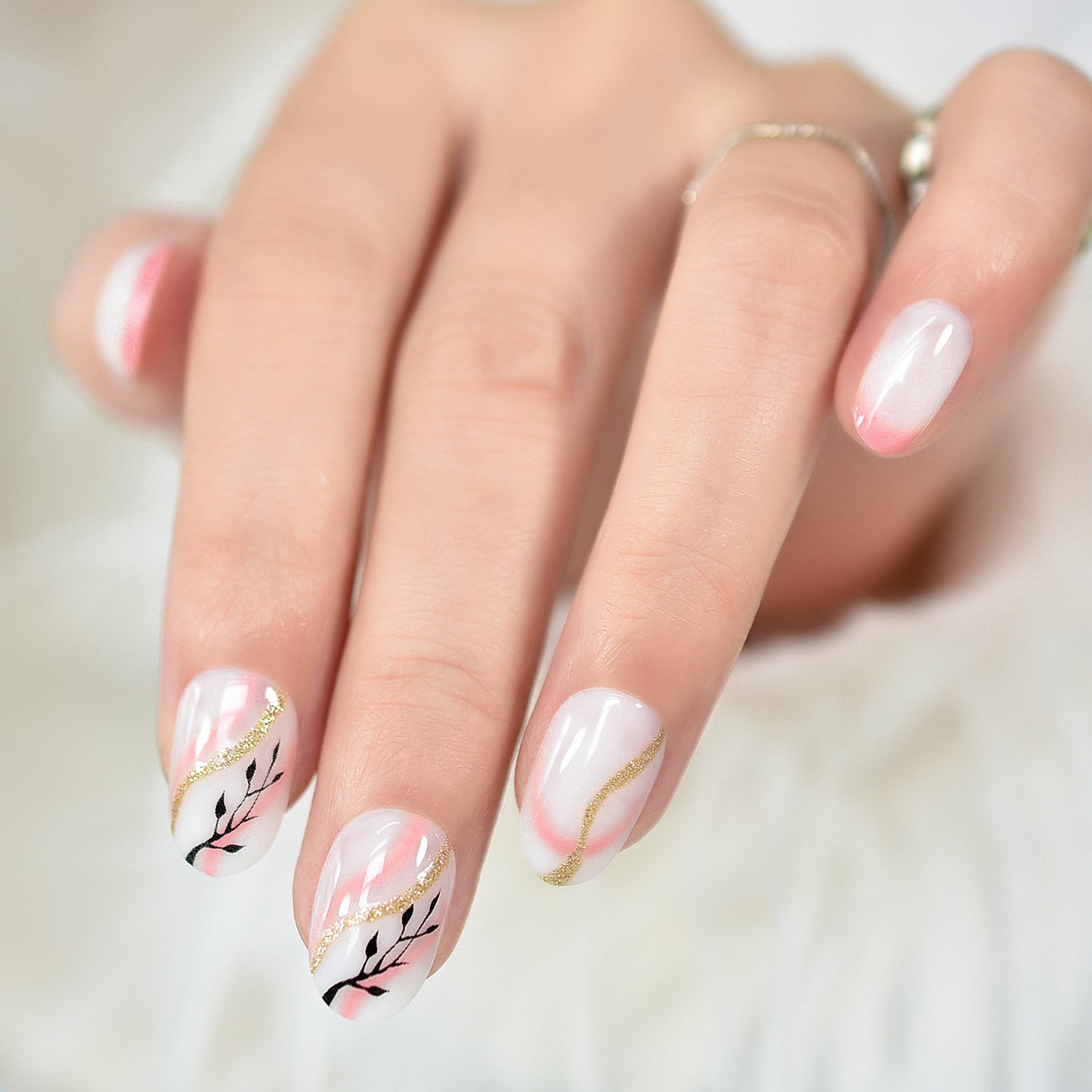 Fairy Blush Nails