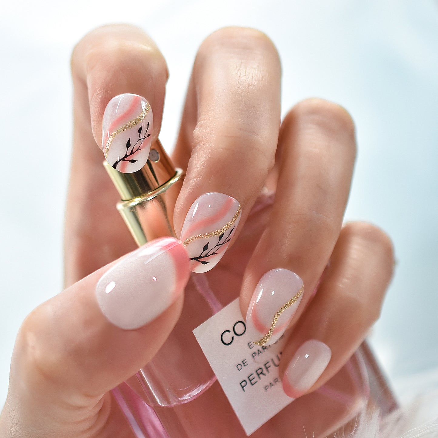 Fairy Blush Nails