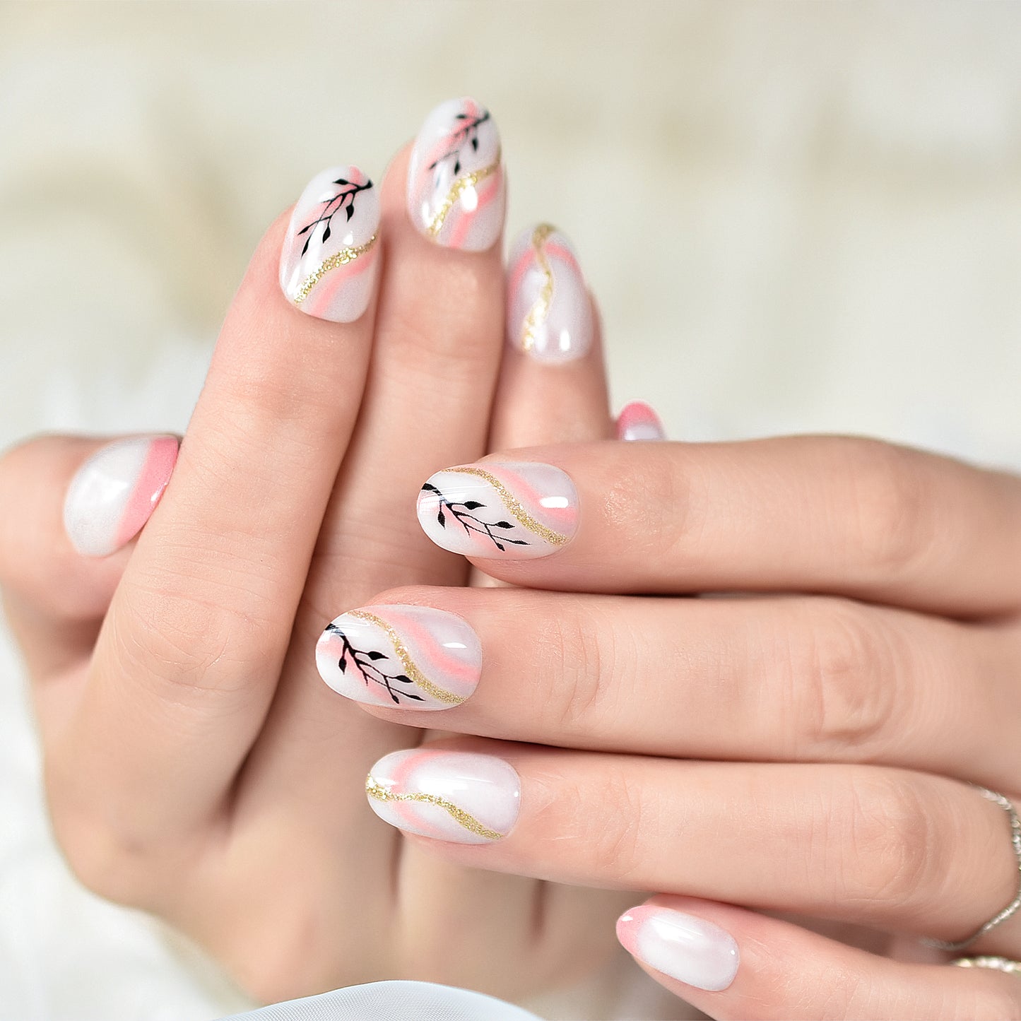 Fairy Blush Nails