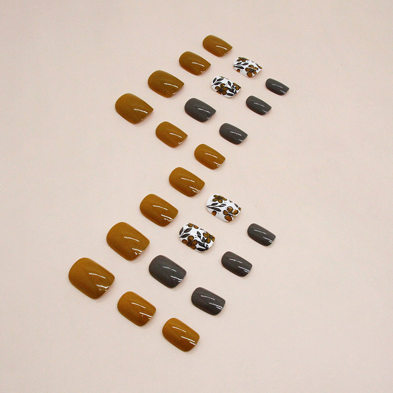 Honey Bloom Nails