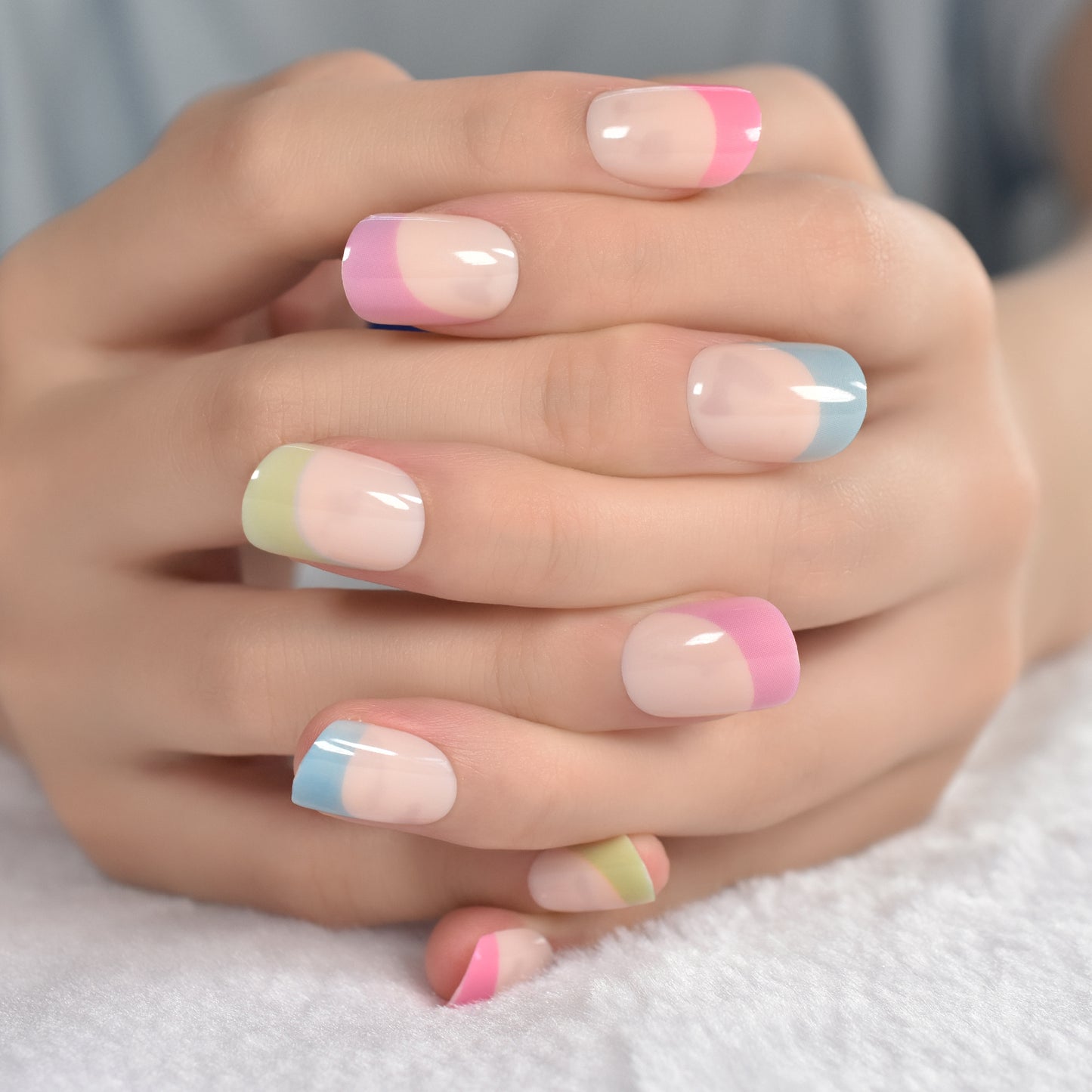 Multihue Glam Nails