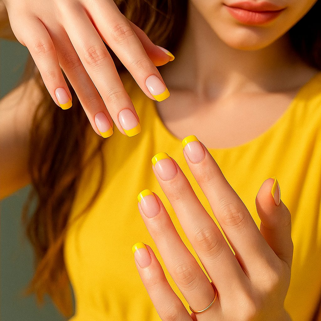 Yellow Bliss Nails