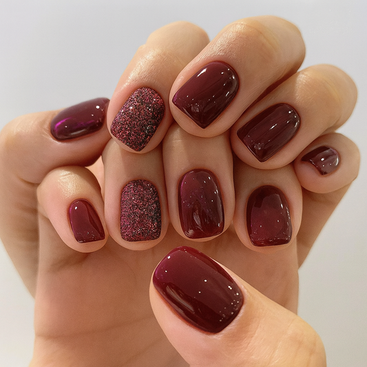 Wine & Shine Nails