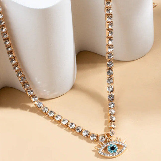 Evil Eye Choker Necklace - Beauth