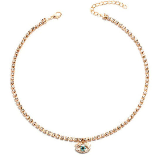 Evil Eye Choker Necklace - Beauth