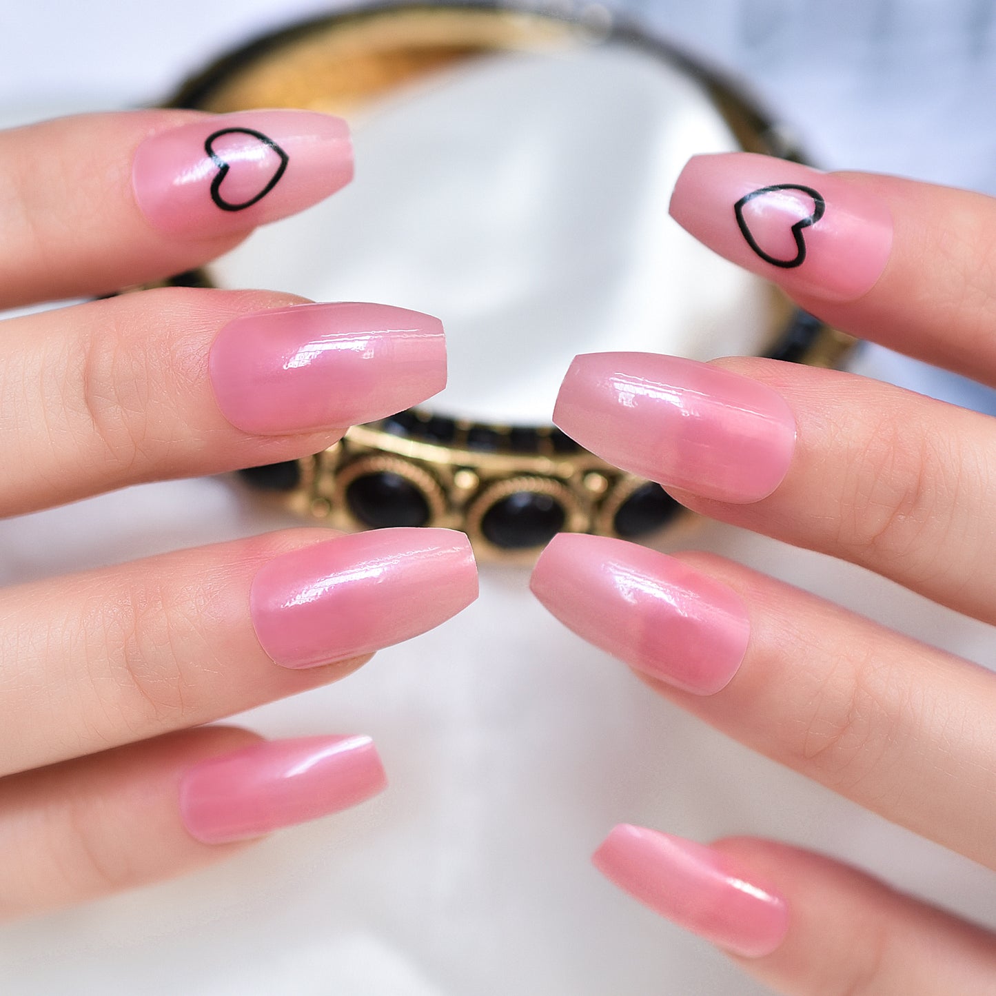 Cupid's Kissed Nails