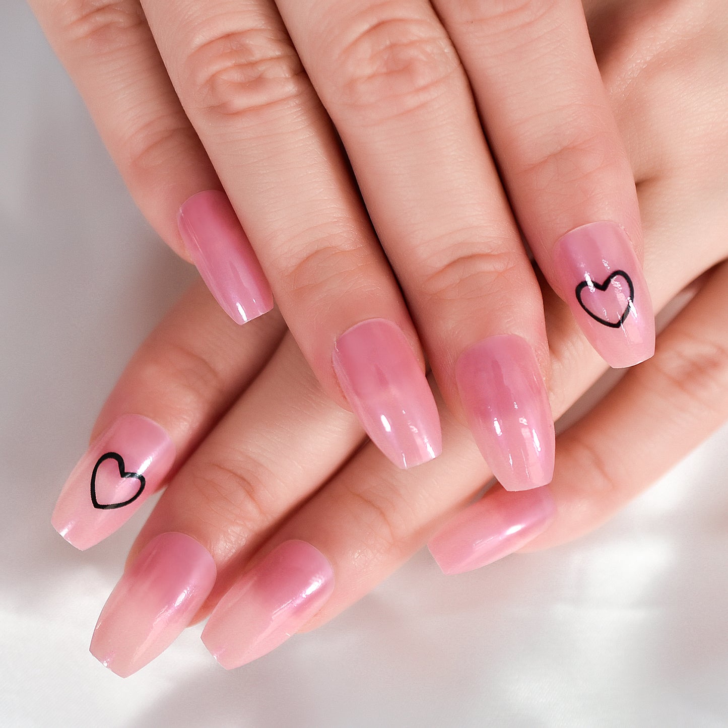 Cupid's Kissed Nails