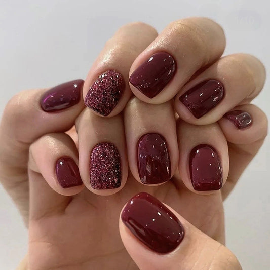 Wine & Shine Nails