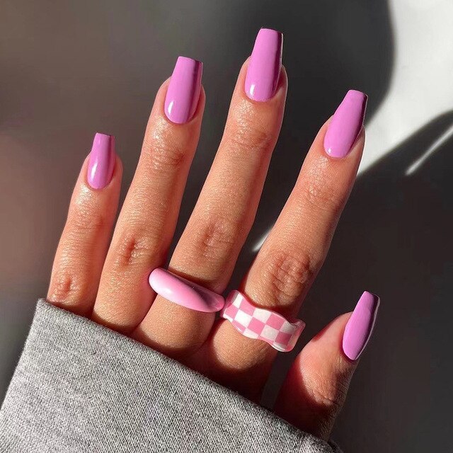 Baby Pink Nails